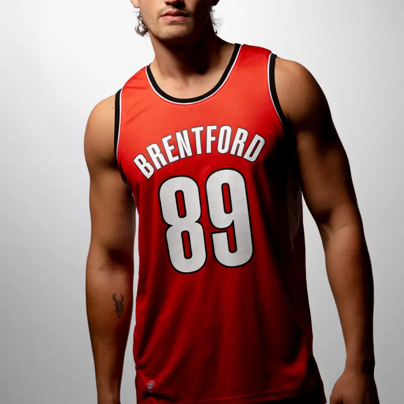 Brentford Basketball Vest-2400570 Brentford Jersey Collection - Shop Football Kits & Shoes