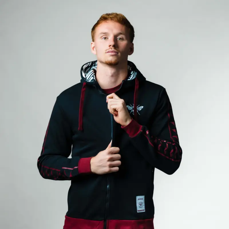 Brentford Bee Leisure Full Zip Hoody-2500107 Brentford Jersey Collection - Shop Football Kits & Shoes