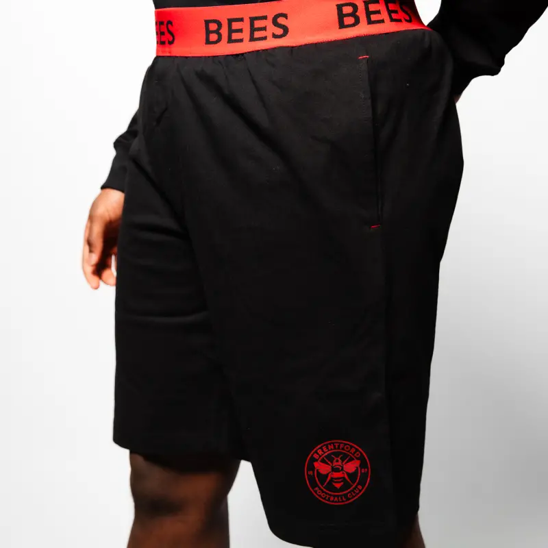 Brentford Bees Lounge Shorts-2400051 Brentford Jersey Collection - Shop Football Kits & Shoes