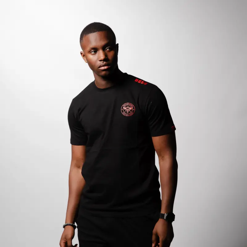 Brentford Bees Lounge Tee-2400053 Brentford Jersey Collection - Shop Football Kits & Shoes