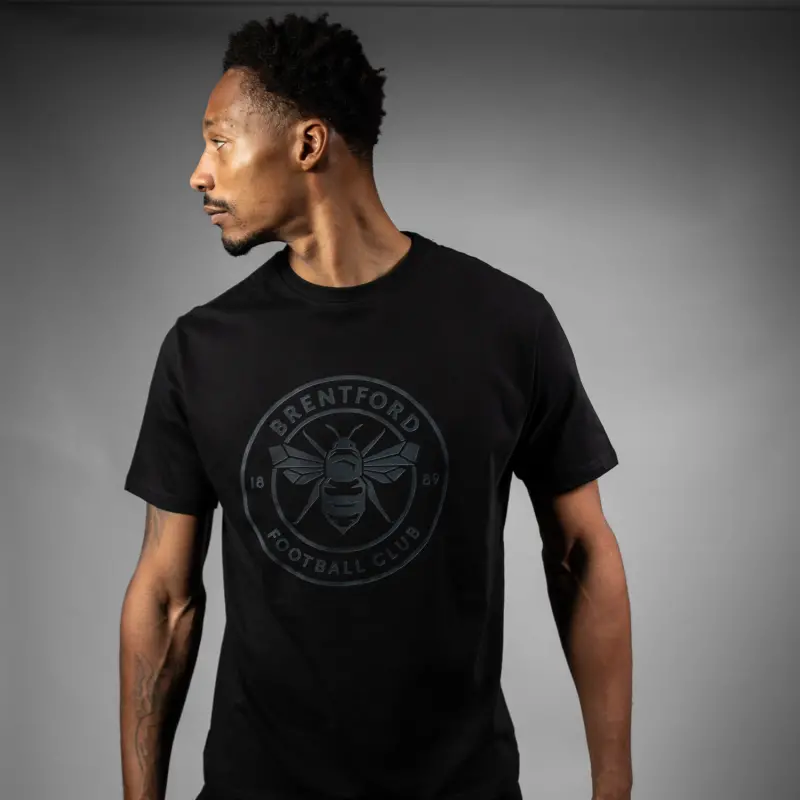 Brentford Dalton Blackout Tee-2500010 Brentford Jersey Collection - Shop Football Kits & Shoes