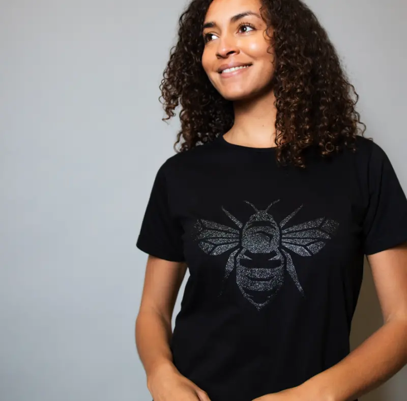 Brentford Glitter Bee Tee-2400088 Brentford Jersey Collection - Shop Football Kits & Shoes