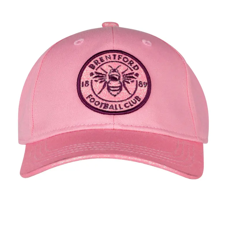 Brentford Junior Crest Glitter Cap Brentford Jersey Collection - Shop Football Kits & Shoes