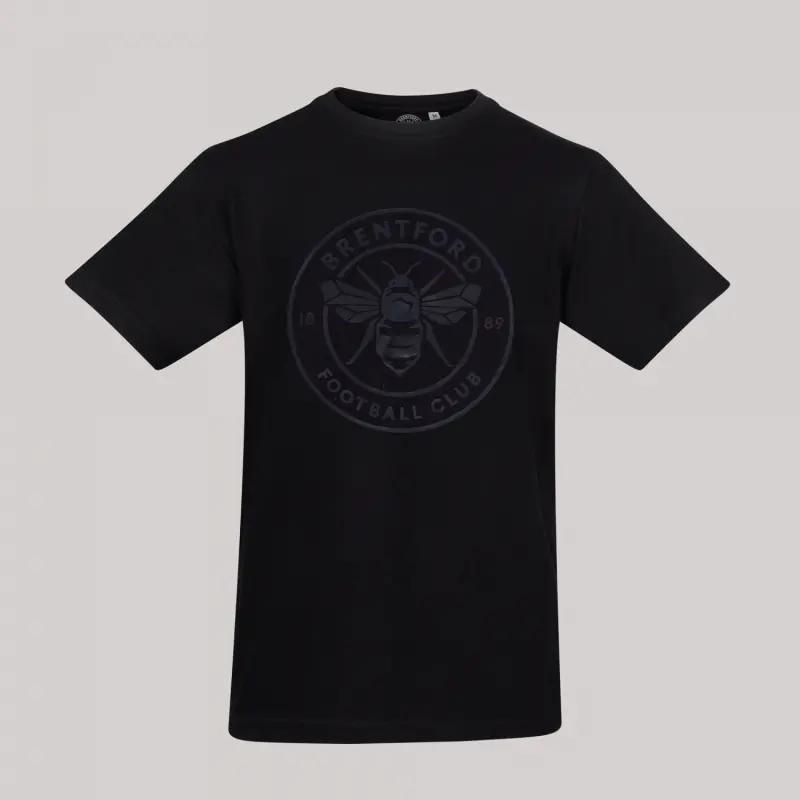 Brentford Junior Dalton Blackout Tee-2500011 Brentford Jersey Collection - Shop Football Kits & Shoes