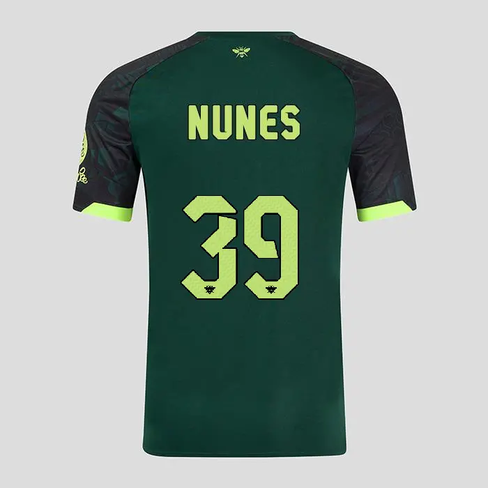 Brentford Junior Third Shirt 24/25 NUNES 39-4735-2400339-Gustavo NUNES 39 Brentford Jersey Collection - Shop Football Kits & Shoes