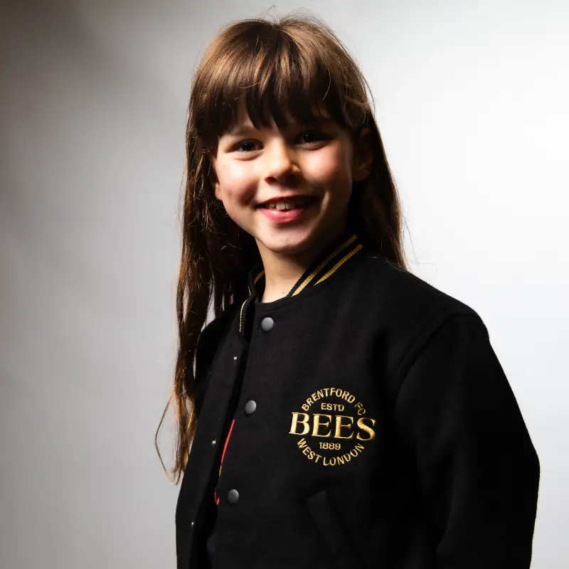 Brentford Junior  West London Varsity Jacket-2400186 Brentford Jersey Collection - Shop Football Kits & Shoes