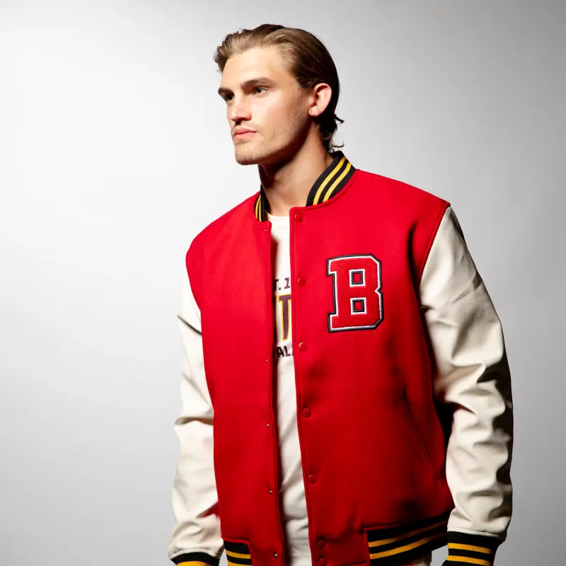 Brentford Kings of West London Varsity Jacket-2400204 Brentford Jersey Collection - Shop Football Kits & Shoes