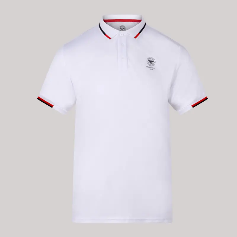 Brentford Premium Crest Golf Polo-2400250 Brentford Jersey Collection - Shop Football Kits & Shoes