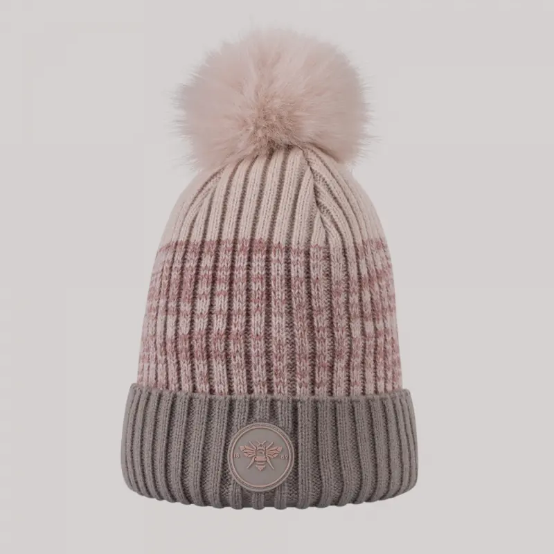 Brentford Womens 1889 Logo Bobble Hat Brentford Jersey Collection - Shop Football Kits & Shoes