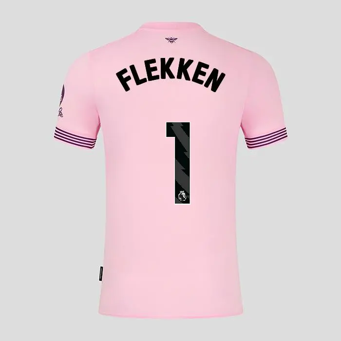 Brentford Womens Away Shirt 24/25 FLEKKEN 1-2425/4255-2400335-MARK FLEKKEN 1 Brentford Jersey Collection - Shop Football Kits & Shoes