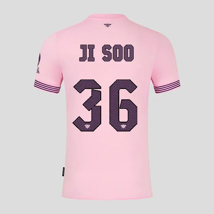 Brentford Womens Away Shirt 24/25 JI SOO 36-4326-2400335-JI SOO 36 Brentford Jersey Collection - Shop Football Kits & Shoes