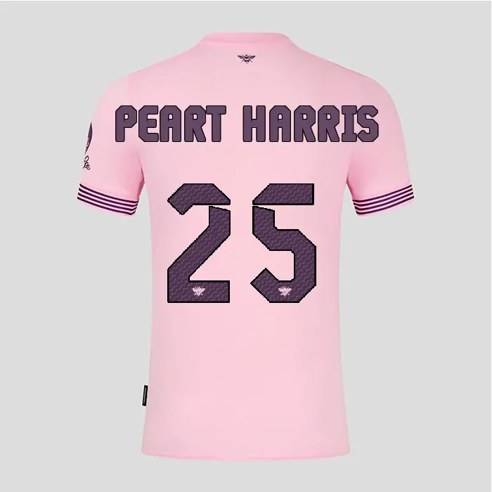 Brentford Womens Away Shirt 24/25 PEART HARRIS 25-2400335-25 Brentford Jersey Collection - Shop Football Kits & Shoes