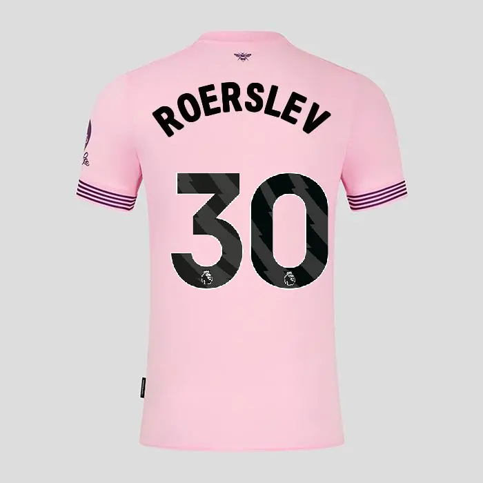 Brentford Womens Away Shirt 24/25 ROERSLEV 30-4318-2400335-MADS ROERSLEV 30 Brentford Jersey Collection - Shop Football Kits & Shoes Brentford Womens Away Shirt 24/25 ROERSLEV 30-4318-2400335-MADS ROERSLEV 30 Brentford Jersey Collection - Shop Football Kits & Shoes
