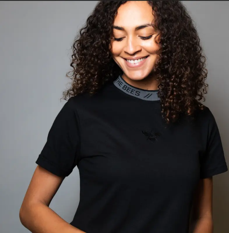 Brentford Womens Bees Rib Tee-2300874 Brentford Jersey Collection - Shop Football Kits & Shoes