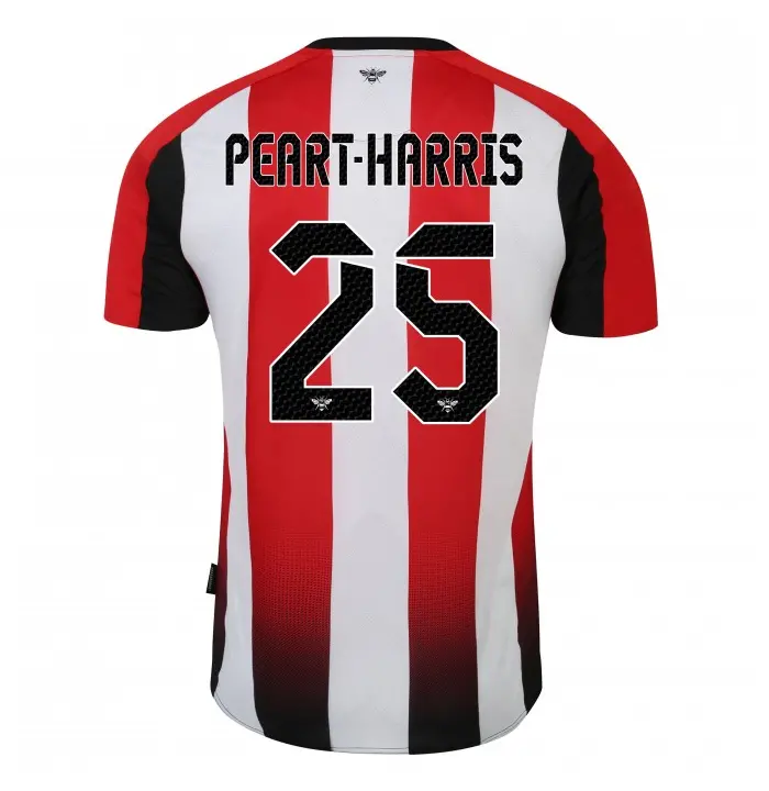 Brentford Womens Limited Edition Match Shirt PEART HARRIS 25-2300704-25 Brentford Jersey Collection - Shop Football Kits & Shoes