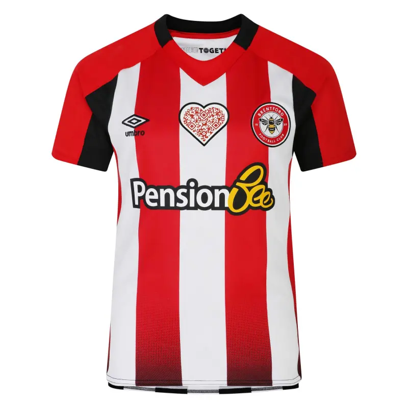 Brentford Womens Limited Edition Match Shirt With Custom Printing-2300704-Custom Brentford Jersey Collection - Shop Football Kits & Shoes