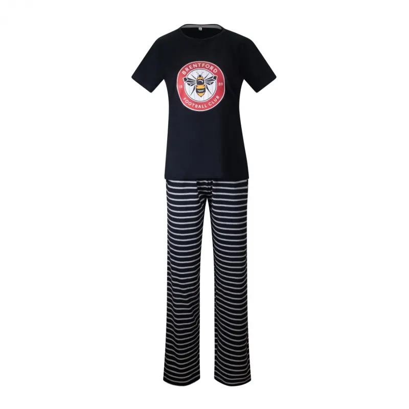 Brentford Womens Millie PJ Set-2300108 Brentford Jersey Collection - Shop Football Kits & Shoes