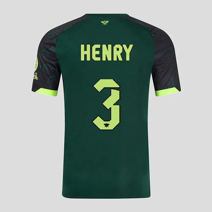 Brentford Womens Third Shirt 24/25 HENRY 3-2425/4485-2400338-RICO HENRY 3 Brentford Jersey Collection - Shop Football Kits & Shoes