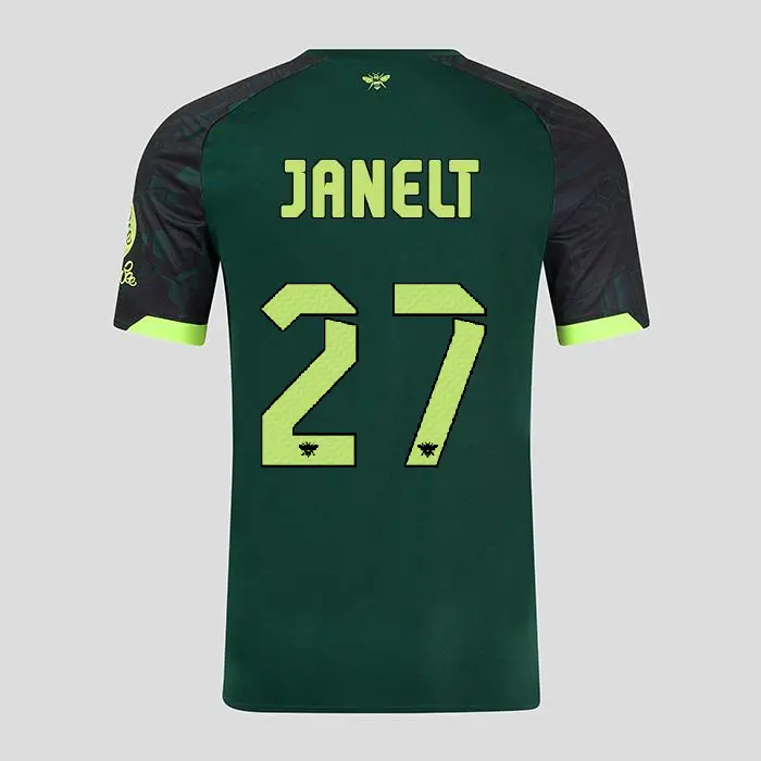 Brentford Womens Third Shirt 24/25 JANELT 27-4539-2400338-VITALY JANELT 27 Brentford Jersey Collection - Shop Football Kits & Shoes