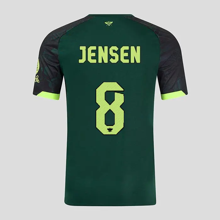 Brentford Womens Third Shirt 24/25 JENSEN 8-2425/4497-2400338-MATHIAS JENSEN 8 Brentford Jersey Collection - Shop Football Kits & Shoes