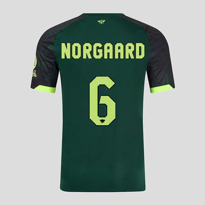 Brentford Womens Third Shirt 24/25 NORGAARD 6-2425/4491-2400338-CHRISTIAN NORGAARD 6 Brentford Jersey Collection - Shop Football Kits & Shoes