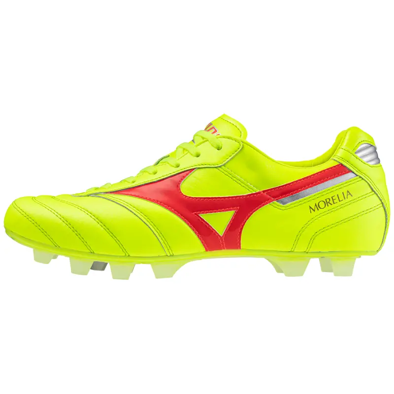 Mizuno MORELIA II JAPAN SafetyYllw/FeryCral2/GlxySlver
