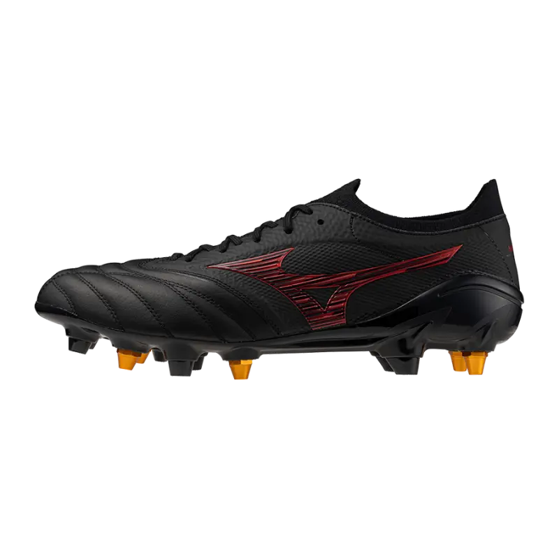 Mizuno MORELIA NEO IV BETA JAPAN MIX Black/MORELIA 40th Red/Black-P1GC254000 Mizuno MORELIA NEO IV BETA JAPAN MIX Black/MORELIA 40th Red/Black - Image 1