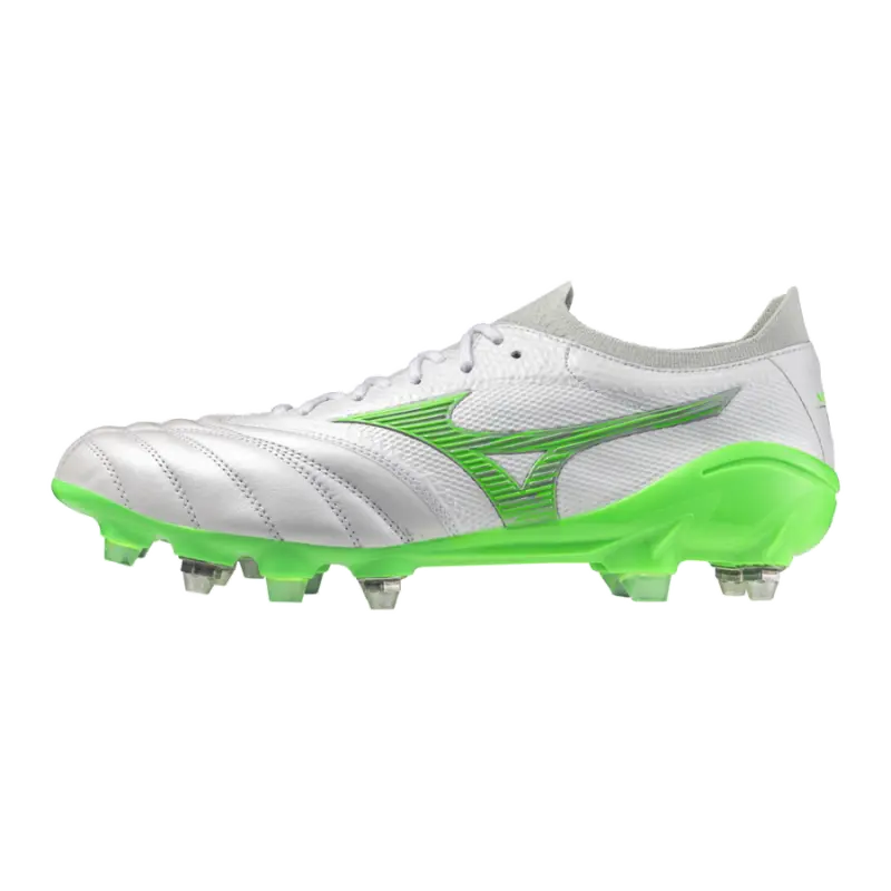Mizuno MORELIA NEO IV BETA JAPAN MIX White/Neon Green/Cool Gray 3C
