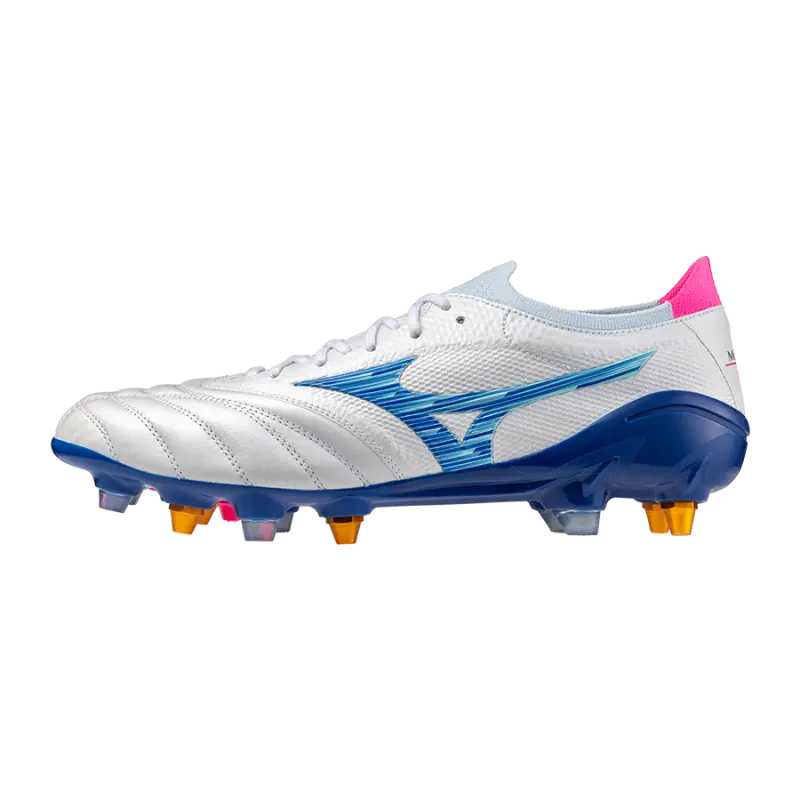 Mizuno MORELIA NEO IV BETA JAPAN MIX White/Tanager Turquoise/Pink Tetra-P1GC254025 Mizuno MORELIA NEO IV BETA JAPAN MIX White/Tanager Turquoise/Pink Tetra - Image 1