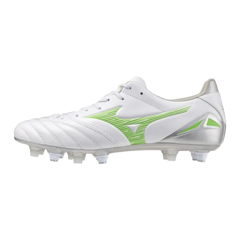 Mizuno MORELIA NEO IV PRO MIX White/Neon Green/Cool Gray 3C