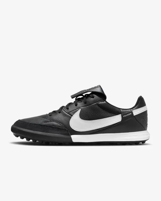 Nike Premier 3 Black/White TF Low-Top Soccer Shoes-HM0283-001 Brentford Jersey Collection - Shop Football Kits & Shoes