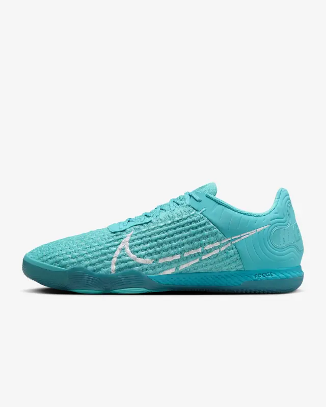 Nike React Gato Dusty Cactus/Barely Volt Indoor/Court Low-Top Soccer Shoes-CT0550-300 Brentford Jersey Collection - Shop Football Kits & Shoes