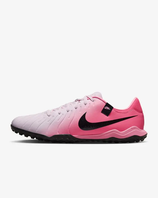 Nike Tiempo Legend 10 Academy Pink Foam/Black TF Low-Top Soccer Shoes-DV4342-601 Brentford Jersey Collection - Shop Football Kits & Shoes