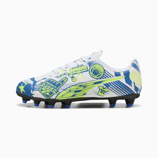 Puma Christian Pulisic x Ultra Legacy FG/AG Big Kid ‘Allover Print – Lake Blue Yellow Alert’-108775-02 Brentford Jersey Collection - Shop Football Kits & Shoes