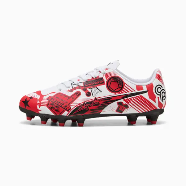 Puma Christian Pulisic x Ultra Legacy FG/AG Big Kid ‘Allover Print – White Red Black’-108775-05 Brentford Jersey Collection - Shop Football Kits & Shoes