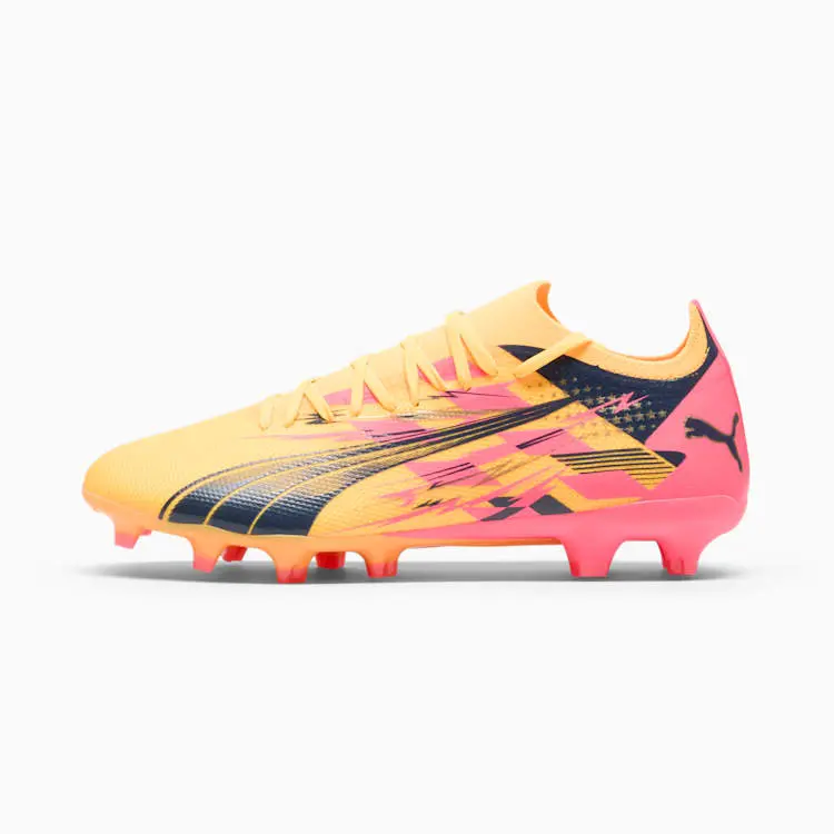 PUMA x CHRISTIAN PULISIC ULTRA MATCH Mens Firm/Artificial Ground Soccer Cleats Sun Stream-107962_01 Brentford Jersey Collection - Shop Football Kits & Shoes